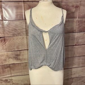 Fun and flirty tank with gorgeous back